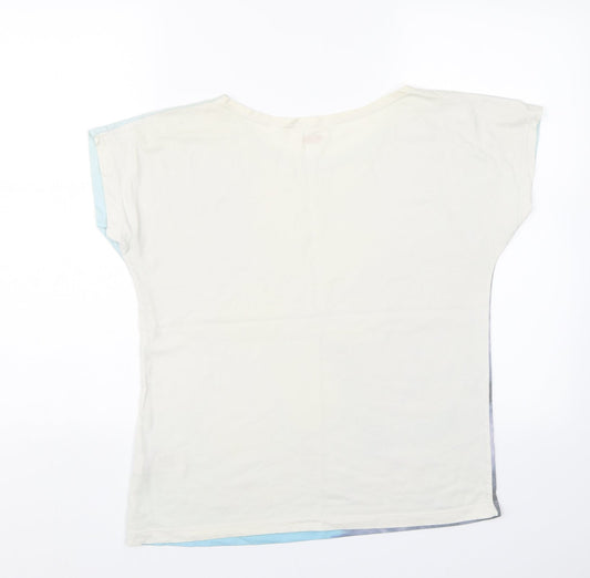 M &S Girls White Top Pyjama Top Size 13-14 Years - Tatty teddy
