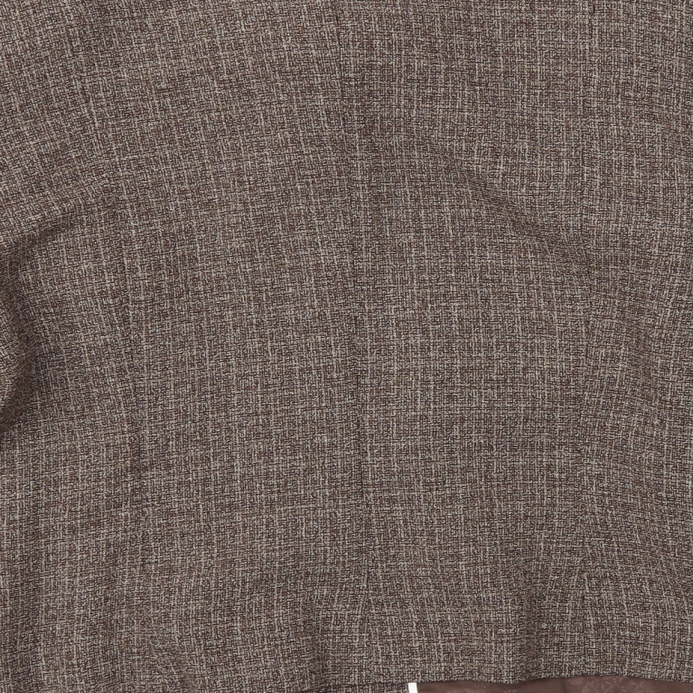 Bonmarché Womens Brown Jacket Blazer Size 18