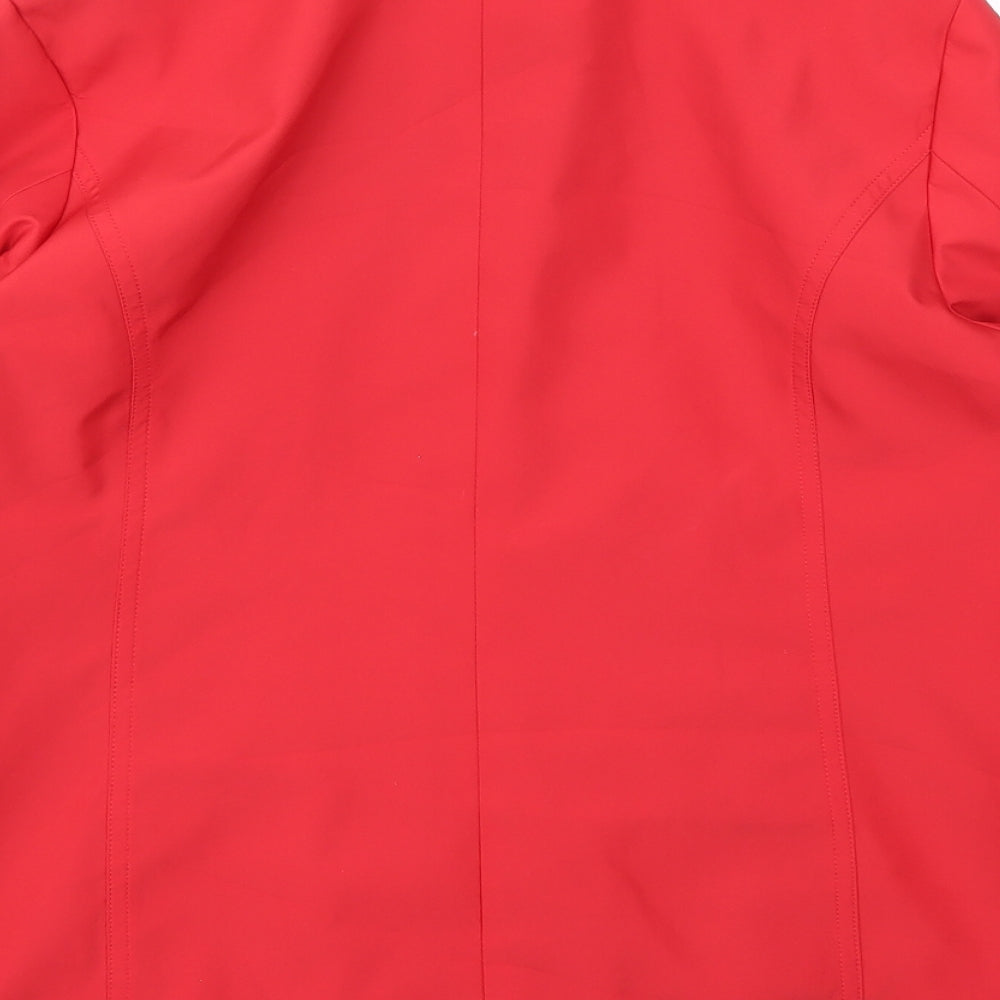 BM Womens Red Jacket Coat Size S