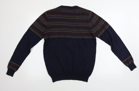 Cedar Wood State Womens Blue Pullover Jumper Size XS