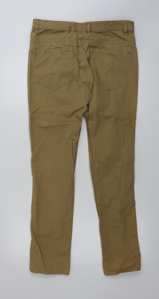 industrialize Mens Brown Trousers Size 32 in L26 in