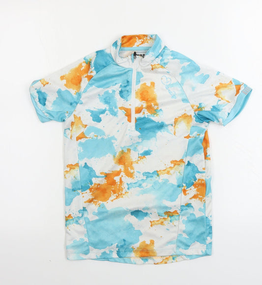 Dare 2 Be Boys White Basic T-Shirt Size 10-11 Years