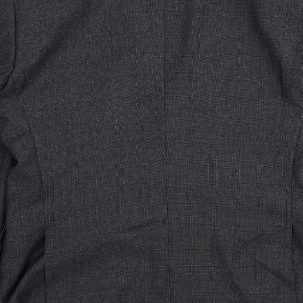 Mens UK Size 42 OneSix5ive Regular Grey Suit Jacket