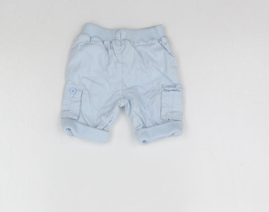 TU Girls Blue Jogger Trousers Size 0-3 Months