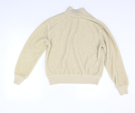 Womens UK Size 8 Topshop Beige Pullover Jumper