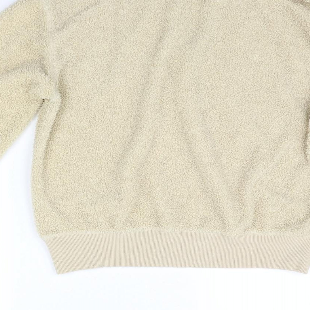 Womens UK Size 8 Topshop Beige Pullover Jumper