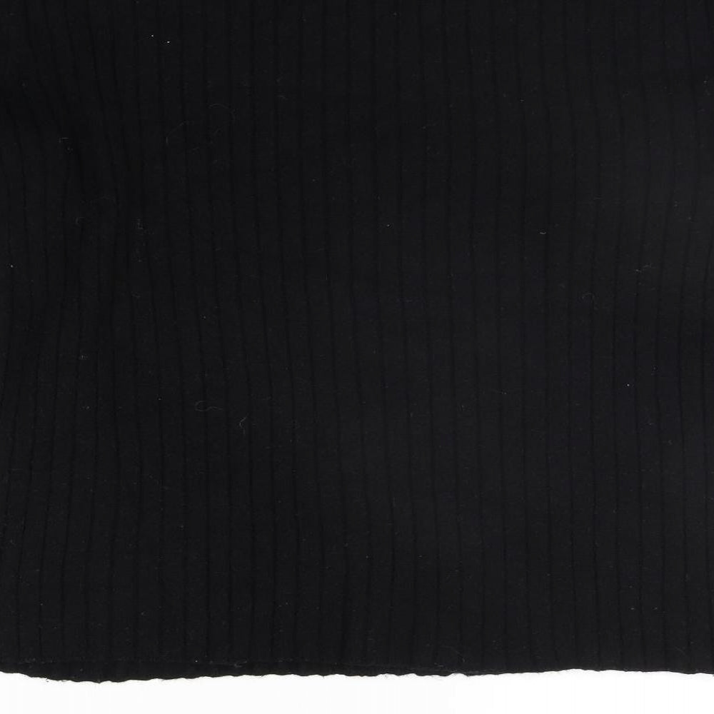 VERO MODA Mens Black Pullover Jumper Size L