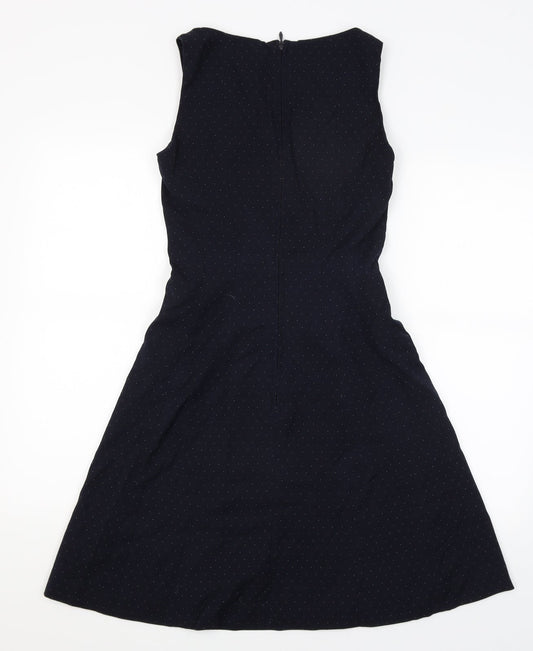 H&M Womens Blue Fit & Flare Size 10