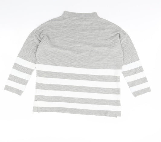 Wallis Womens Grey Pullover Jumper Size S