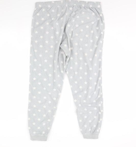 Debenhams Womens Grey Solid Cami Pyjama Pants - Star pattern
