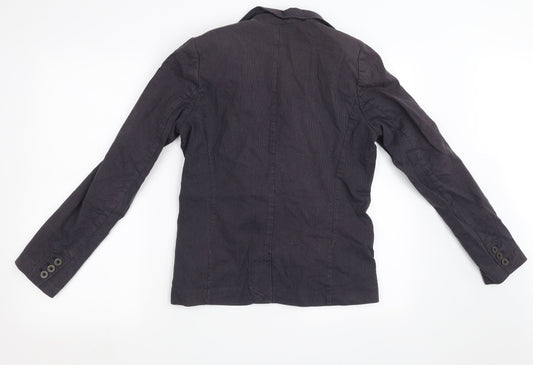 Womens UK Size 8 H&M Blue Jacket