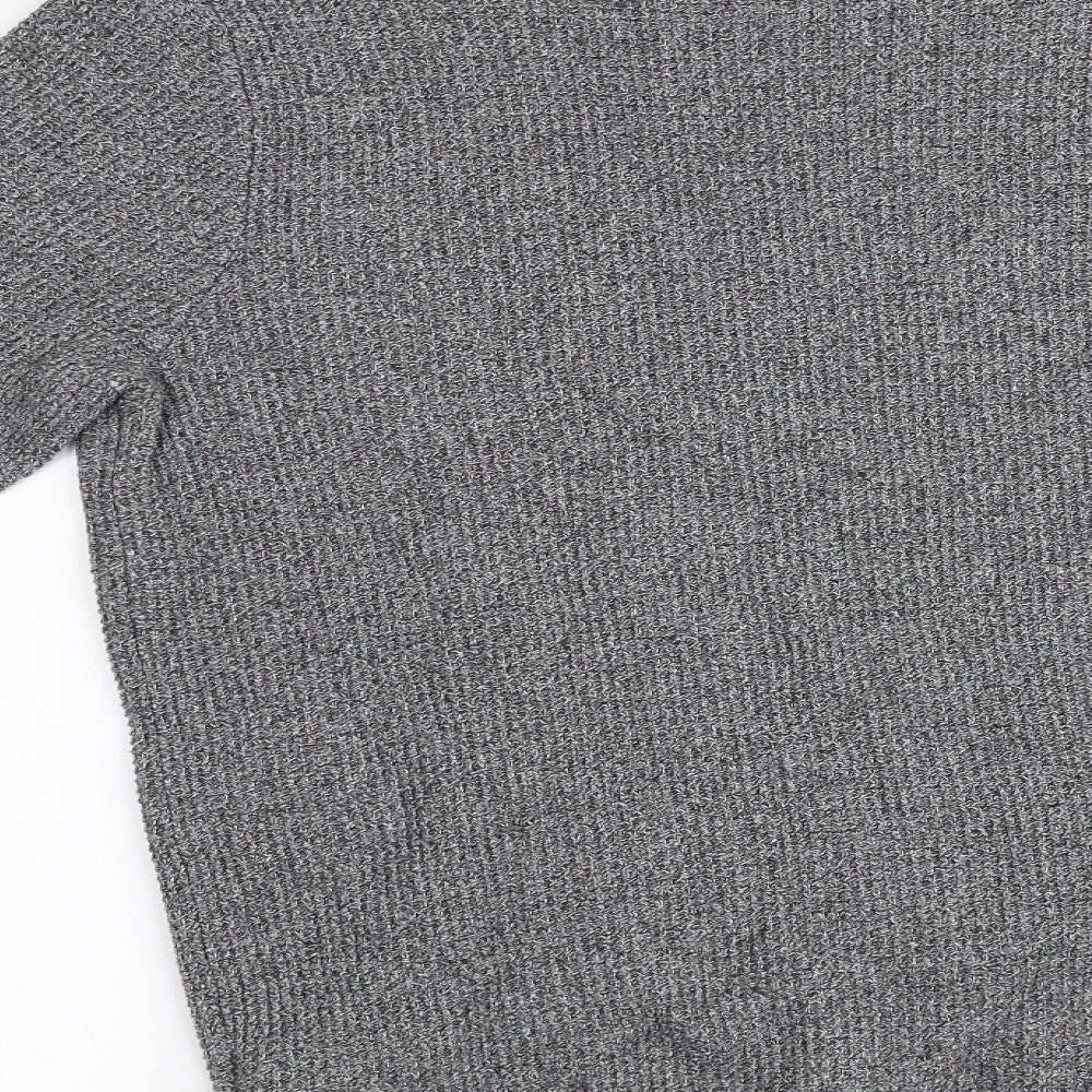 Mens UK Size L H&M Grey Pullover Sweatshirt