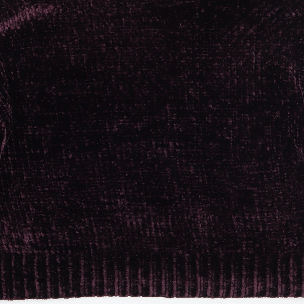 Womens UK Size S Newlook Purple Pullover Jumper