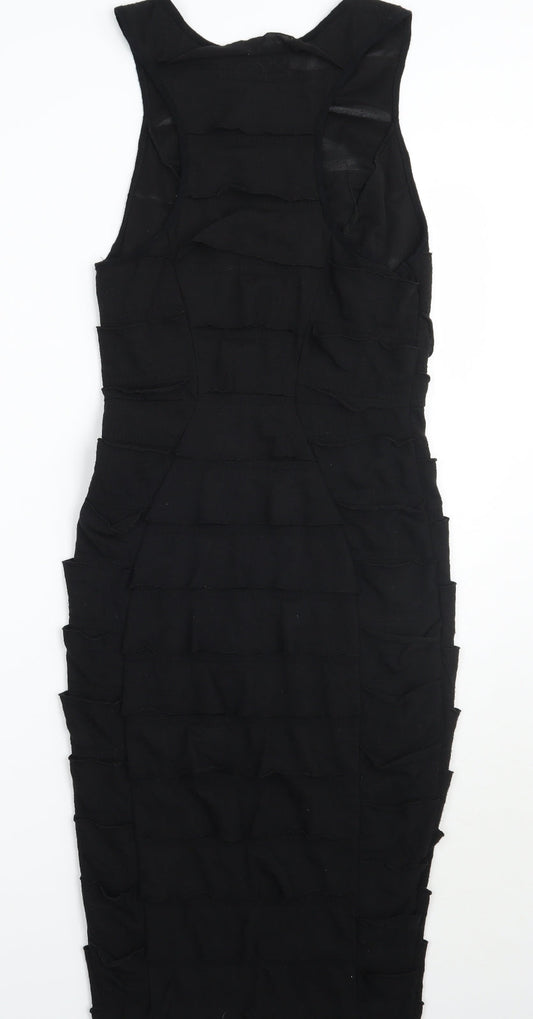 River Island Womens Black A-Line Size 10