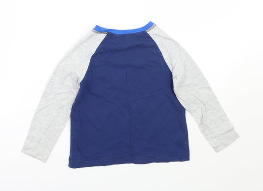 George Boys Blue Basic T-Shirt Size 24 Months
