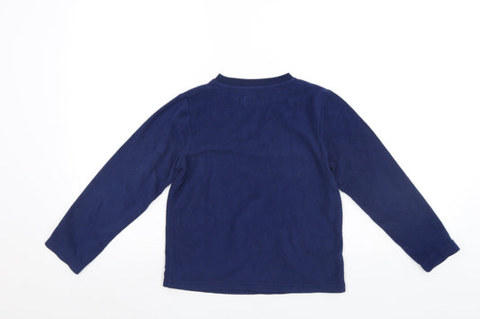 F&F Boys Blue Pullover Jumper Size 7-8 Years