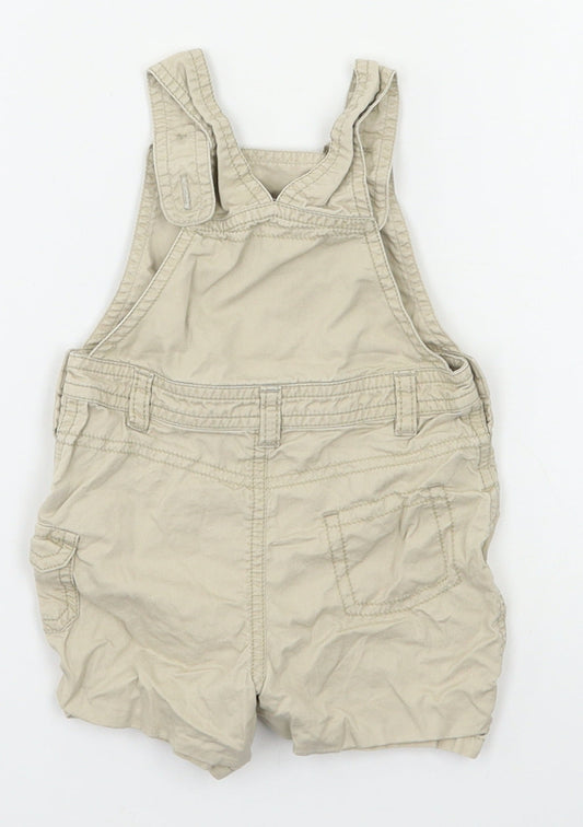 Preworn Baby Beige Cargo Trousers Size 0-3 Months
