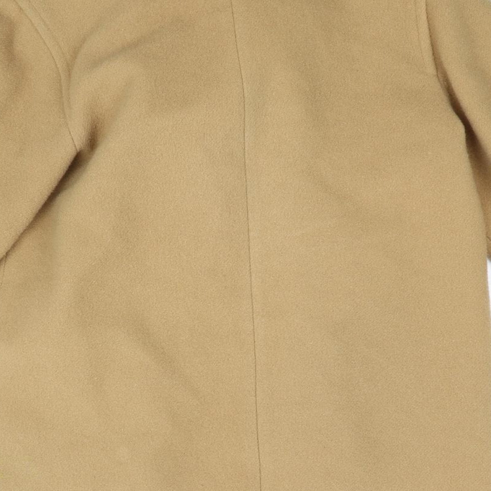 Womens UK Size 16 Preworn Brown Overcoat