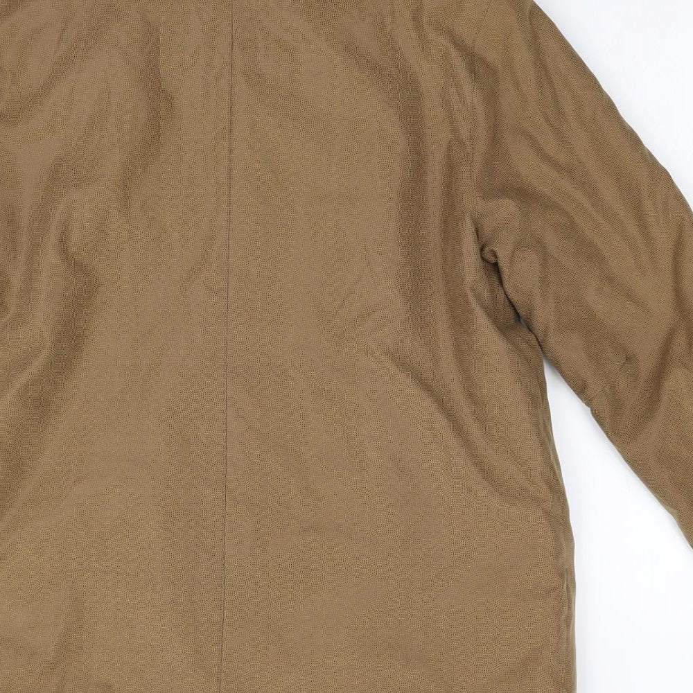 Womens UK Size S Bonmarché Brown Overcoat