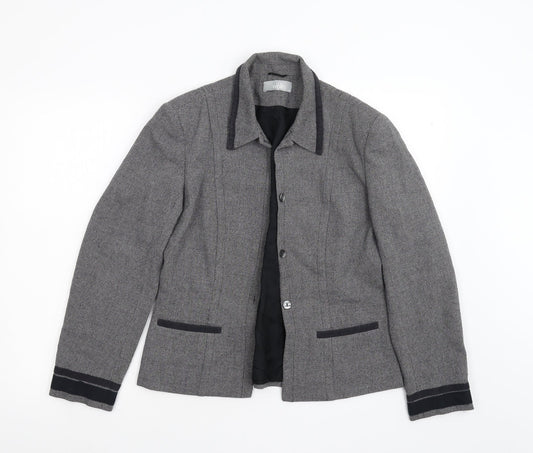 Womens UK Size 12 Wallis Grey Jacket