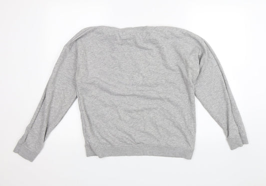Womens UK Size 12 New Look Grey Pullover Jumper