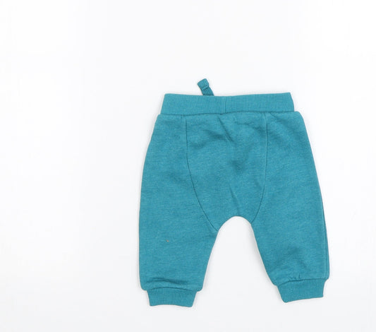 F&F Baby Blue Sweatpants Trousers Size 0-3 Months