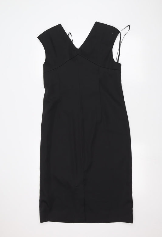 Teatro Womens Black A-Line Size 14