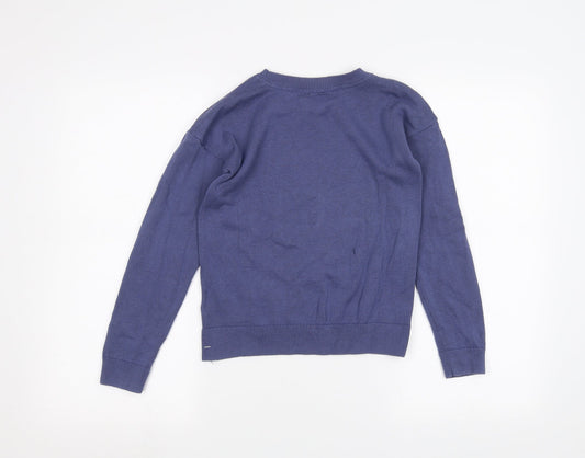 Gap Girls Blue Pullover Jumper Size M