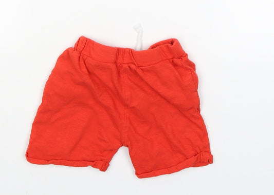 Baby Bug Boys Red Sweatpants Trousers Size 9-12 Months