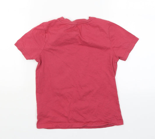 Nutmeg Boys Red Basic T-Shirt Size 7-8 Years