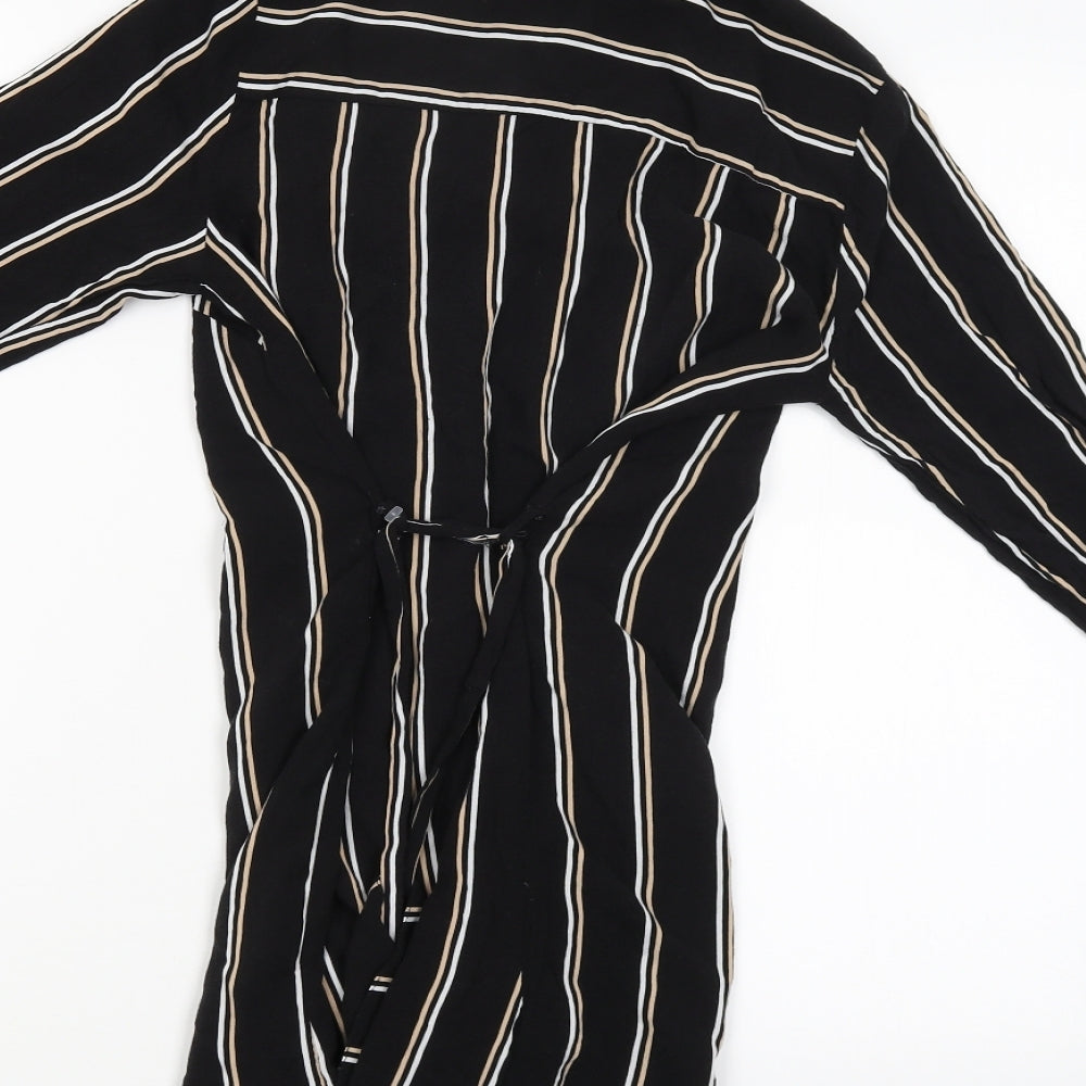 Womens UK Size 10 New Look Black Cardigan Jumper