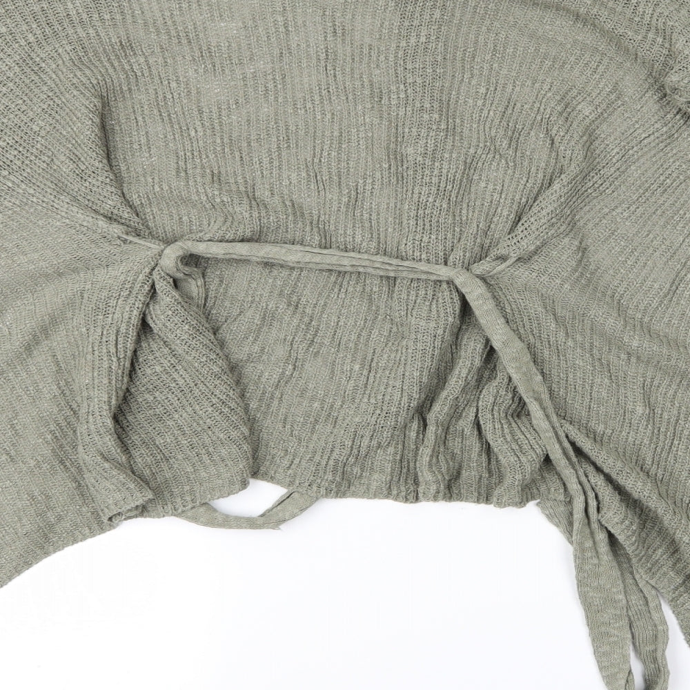 Primark Womens Green Cardigan Jumper Size 10