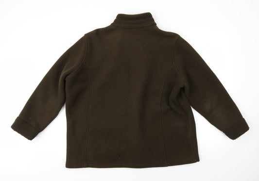 Womens UK Size M&S Green Jacket