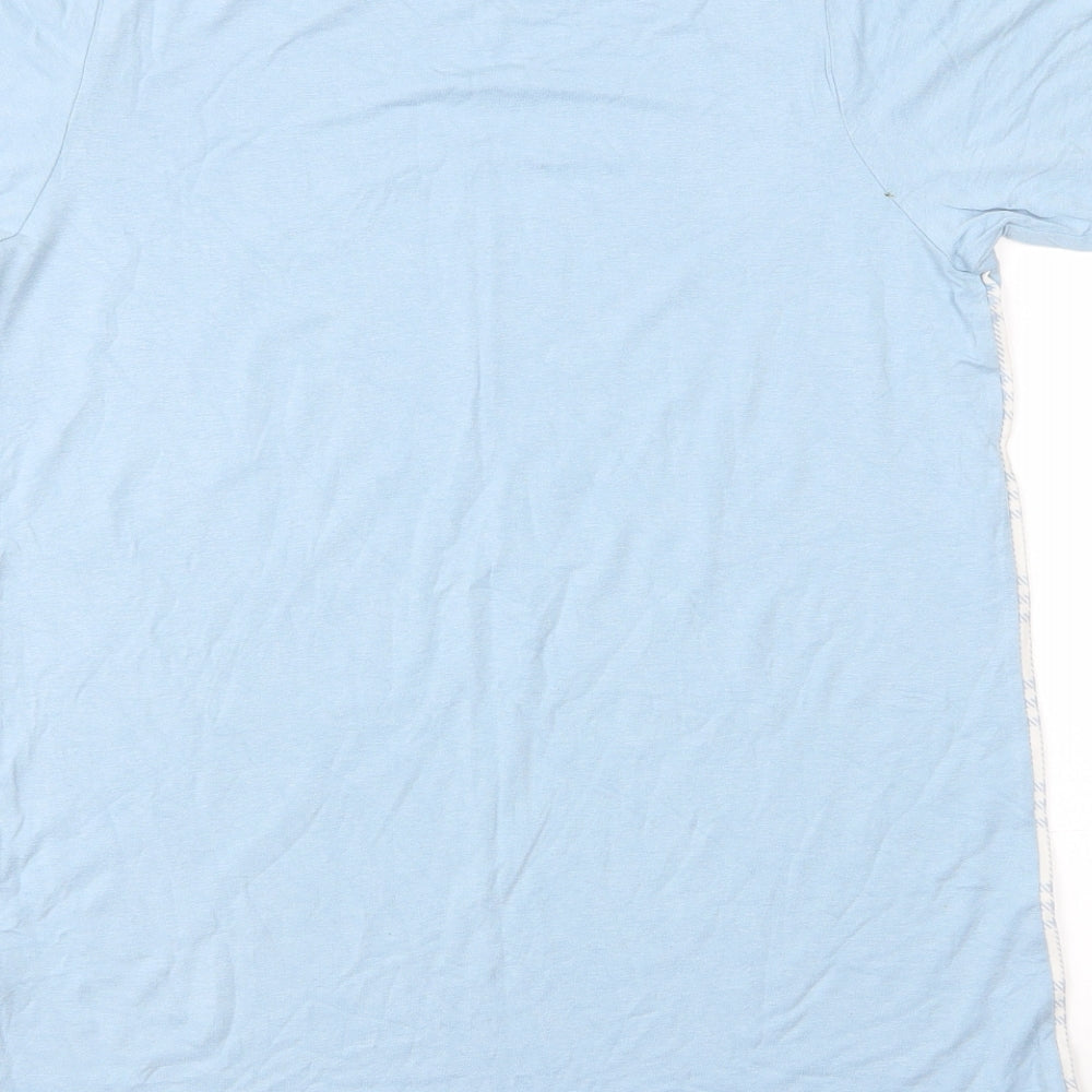 Womens UK Size S Select Blue Basic T-Shirt