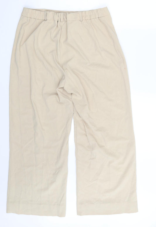 Glanmorsa Womens Beige Dress Pants Trousers Size 18 L25 in