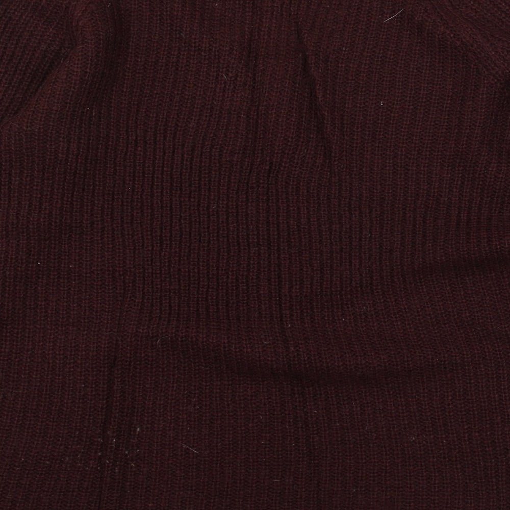 Dorothy Perkins Womens Purple Knit Pullover Jumper Size 10