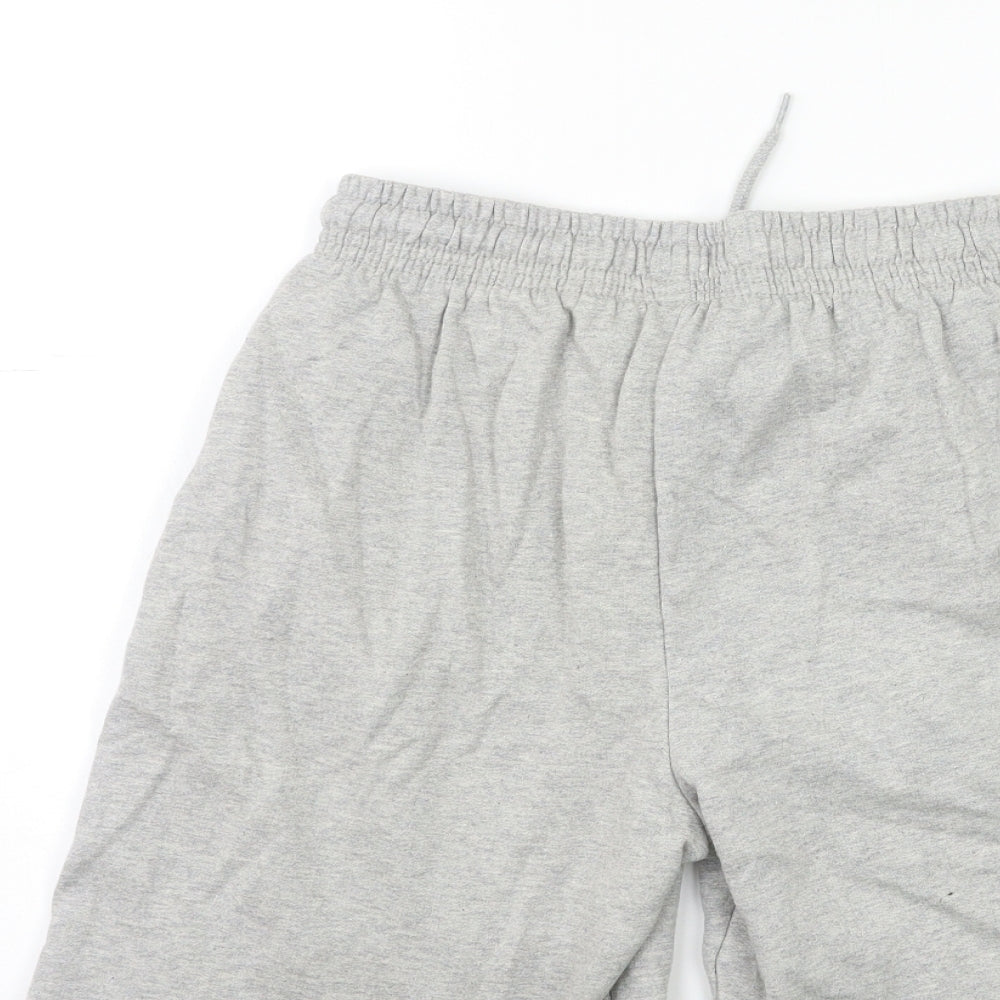Preworn Mens Grey Sweat Shorts Size 26 in