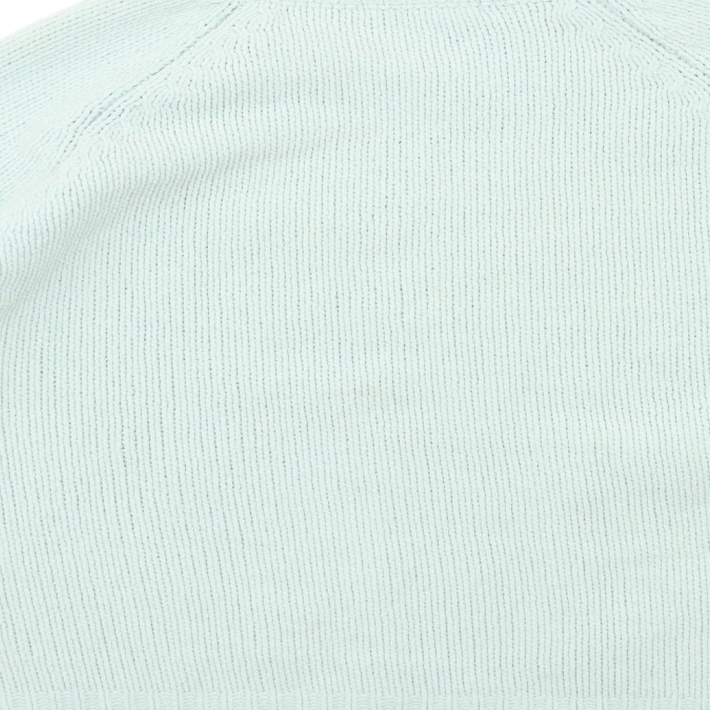 George Womens Blue Knit Pullover Jumper Size 16