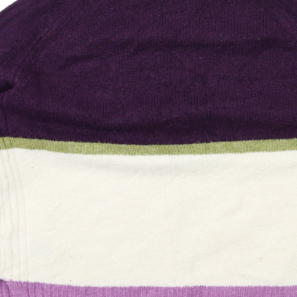 Womens UK Size XS Marks and Spencer Purple Pullover Jumper
