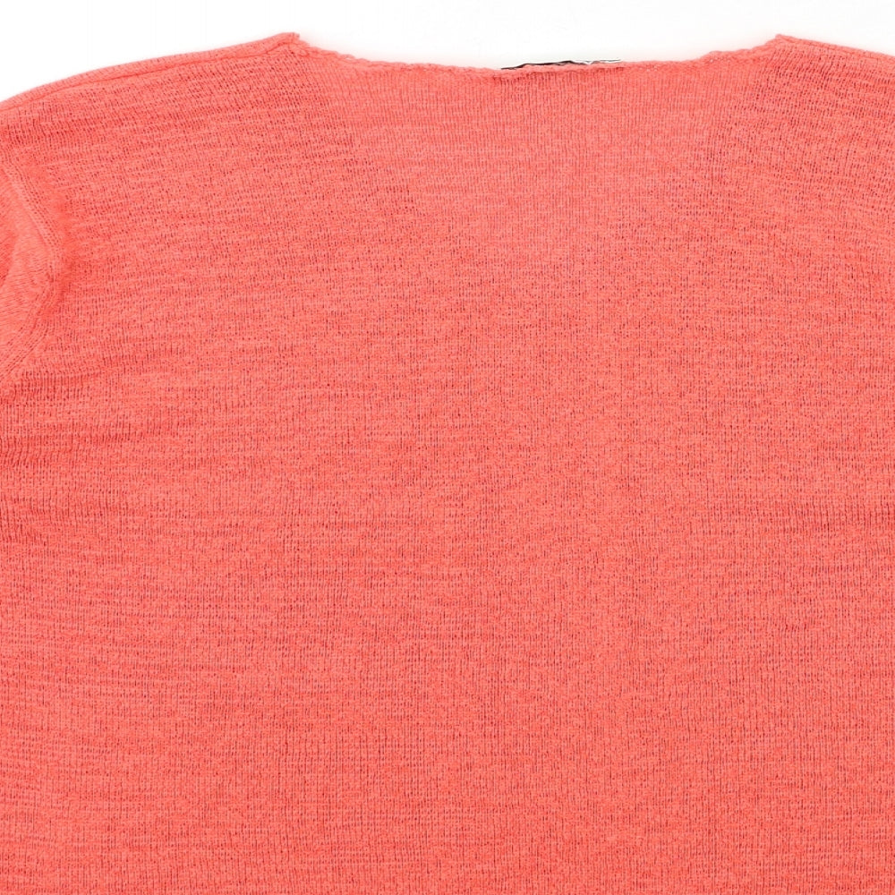 Womens UK Size 18 Berkertex Orange Pullover Jumper