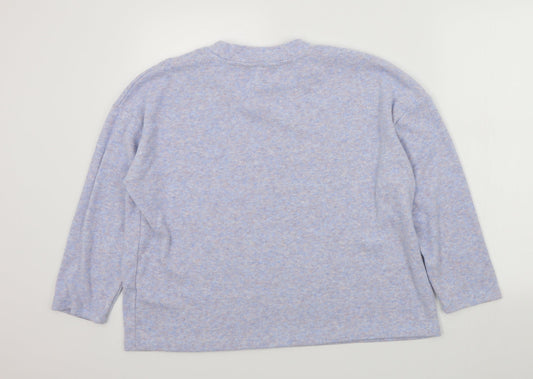 F&F Womens Blue Pullover Jumper Size 14
