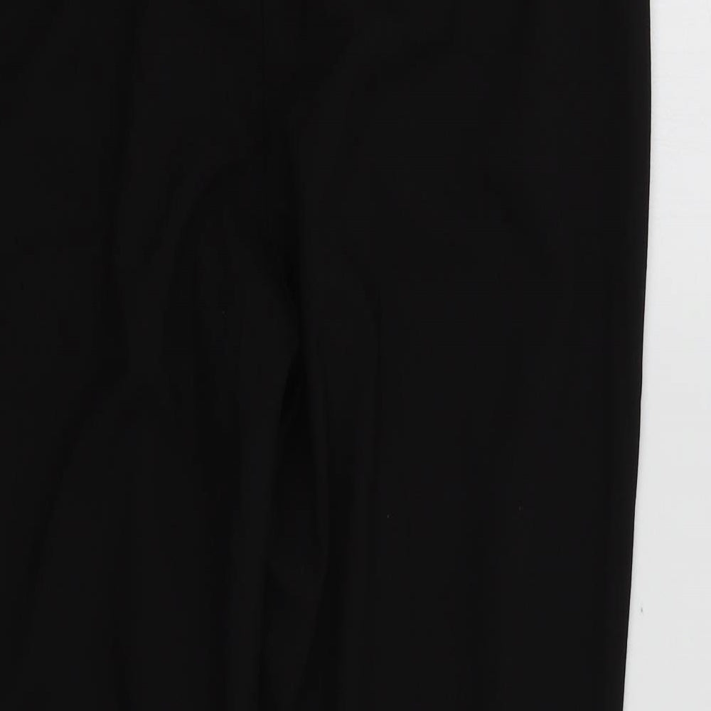 Womens UK Size 34 NEXT Regular Fit Black Trousers
