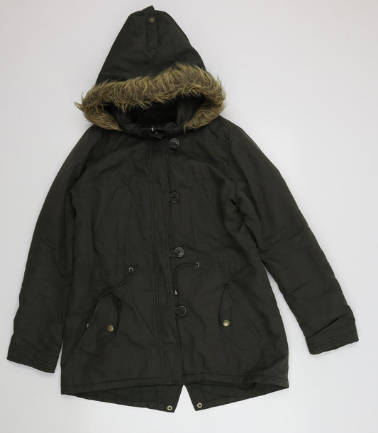 Womens UK Size 12 Primark Green Jacket