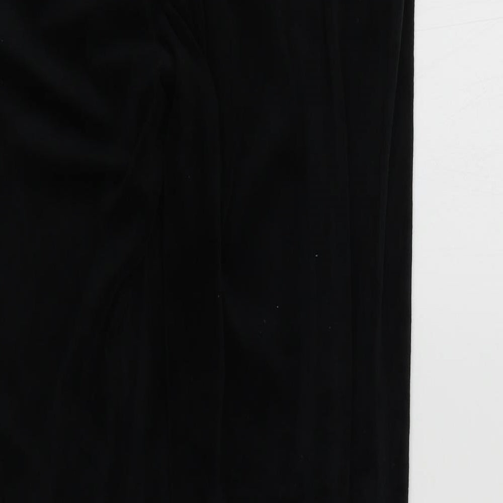 Avenue Womens Black Jogger Trousers Size S L28 in