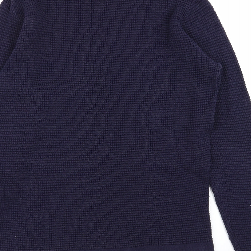 Cedar Wood State Mens Blue Pullover Jumper Size M