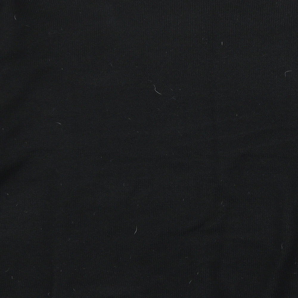 armando Mens Black Pullover Jumper Size 2XL