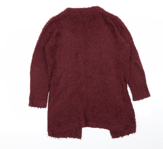 Womens UK Size 8 Brave Soul Red Cardigan Jumper