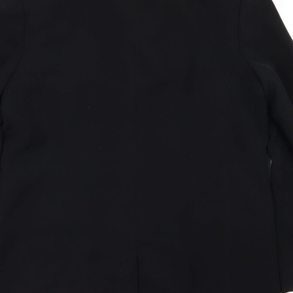 Womens UK Size 10 Preworn Regular Black Blazer
