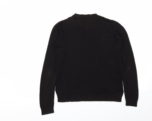 F&F Womens Black Pullover Jumper Size 8