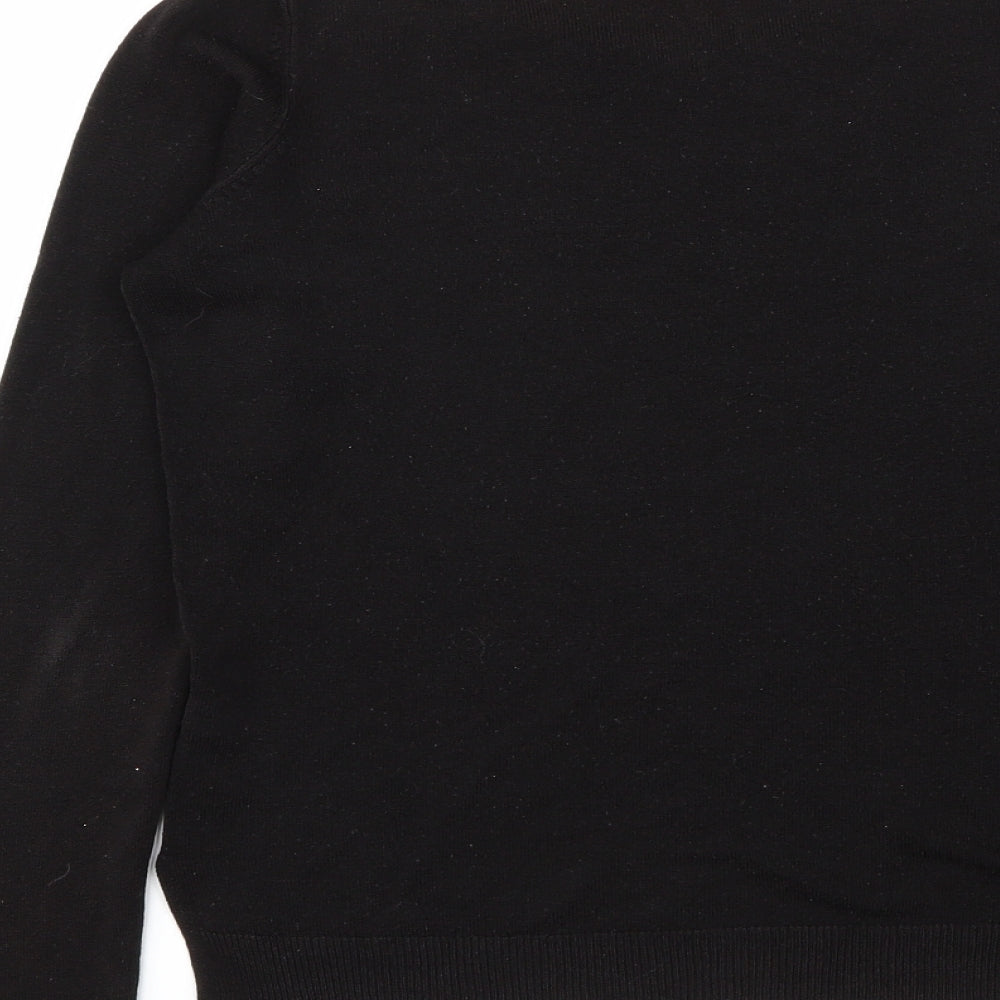 F&F Womens Black Pullover Jumper Size 8